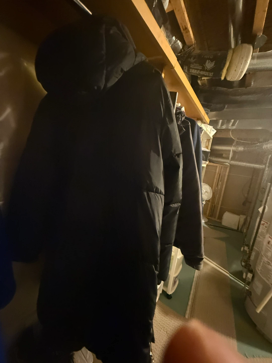 NOIZE Puffer Coat - Black - Medium - photo 3
