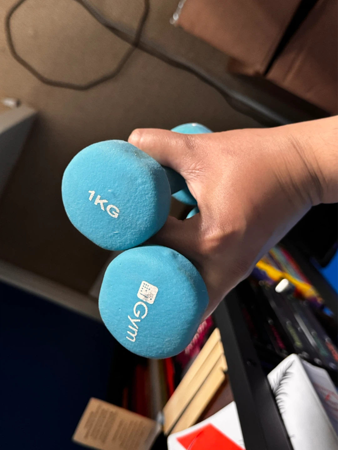 Pair of Dumbbells - 1kg & 8lb - photo 5