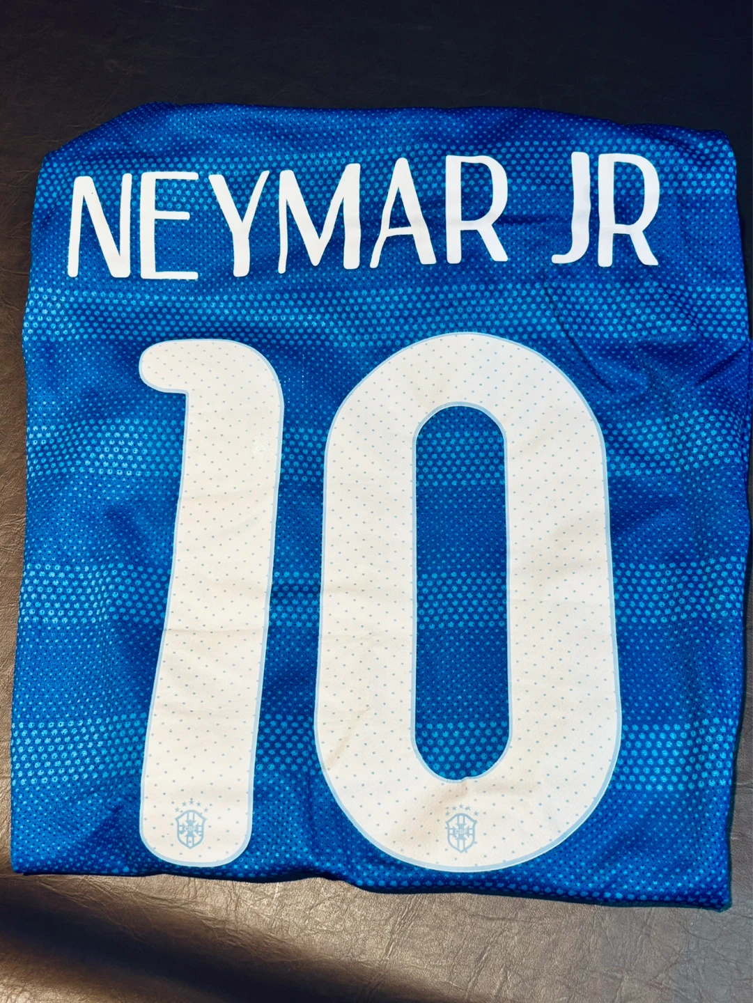 AUTHENTIC NEYMAR JR. BRAZIL WORLD CUP NIKE PLAYERS JERSEY