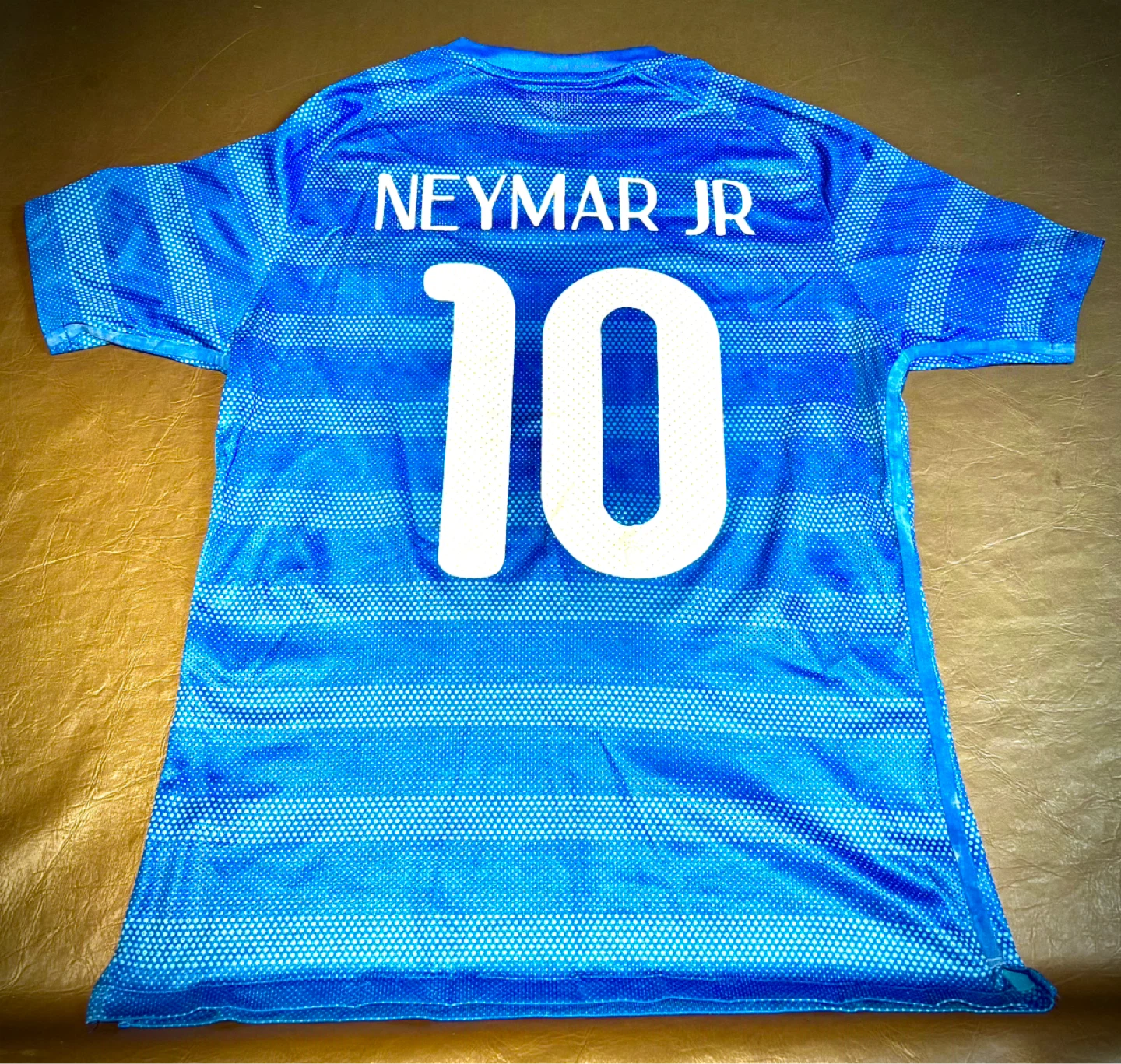 AUTHENTIC NEYMAR JR. BRAZIL WORLD CUP NIKE PLAYERS JERSEY - photo 3