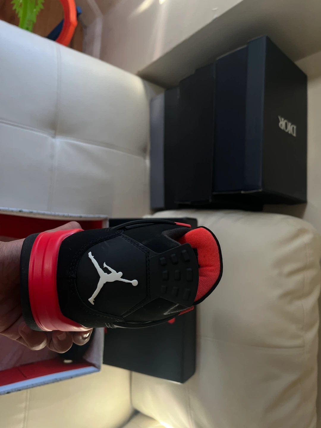 Air Jordan 4 Retro "Thunder" Men's Shoes - photo 3