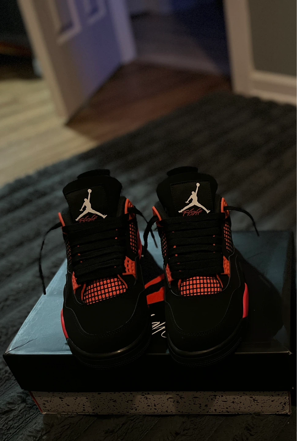 Air Jordan 4 Retro "Thunder" Men's Shoes - photo 4