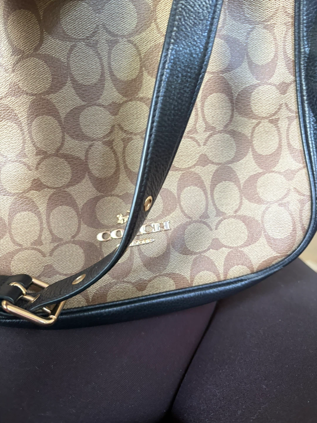 Coach Signature  Shoulder Bag with Wristlet - photo 3
