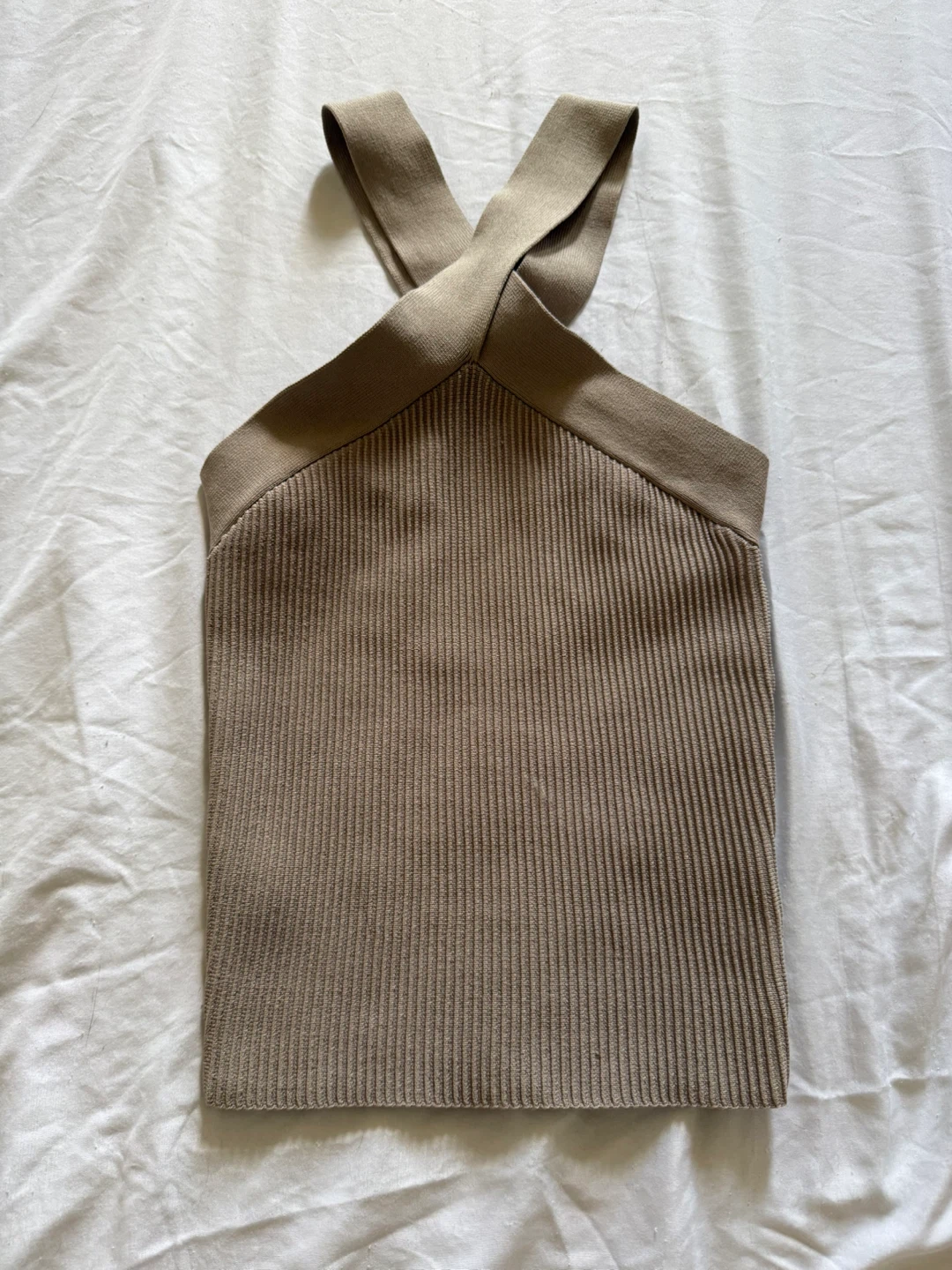Babaton - Ribbed Halter Neck Top