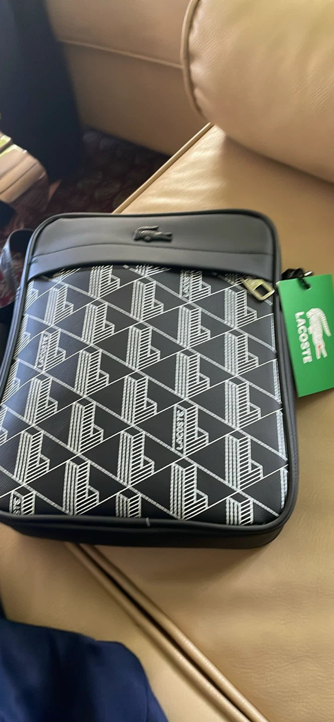 Lacoste Crossbody Bag - Black Monogram - photo 3