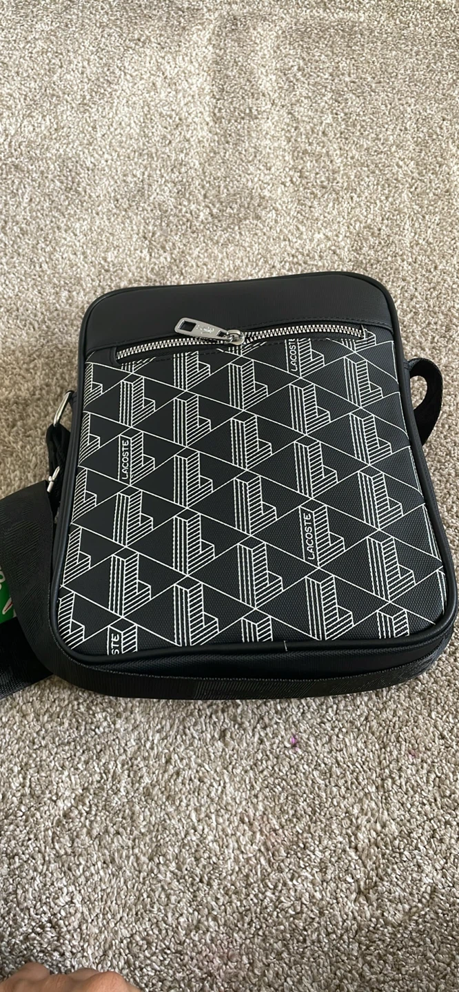 Lacoste Crossbody Bag - Black Monogram - photo 2