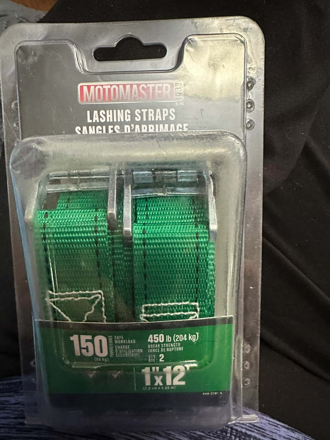 Motomaster Lashing Straps - Green
