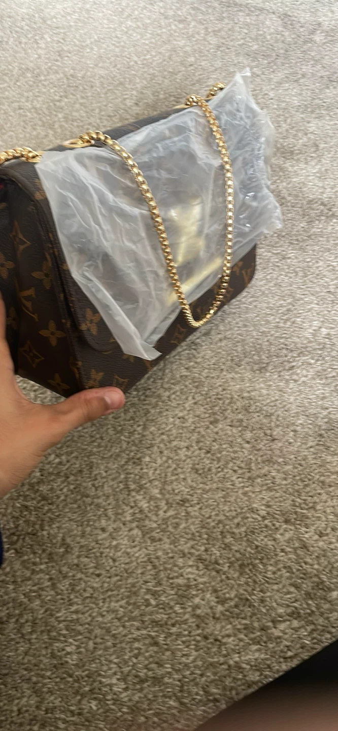 Louis Vuitton Monogram Chain Shoulder Bag