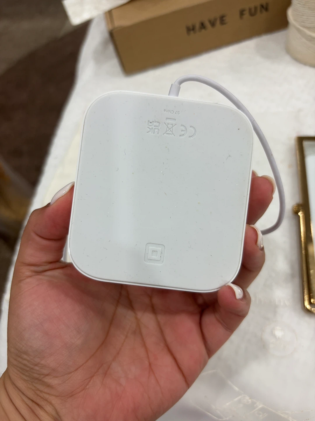 Square Card reader with charging dock - photo 3