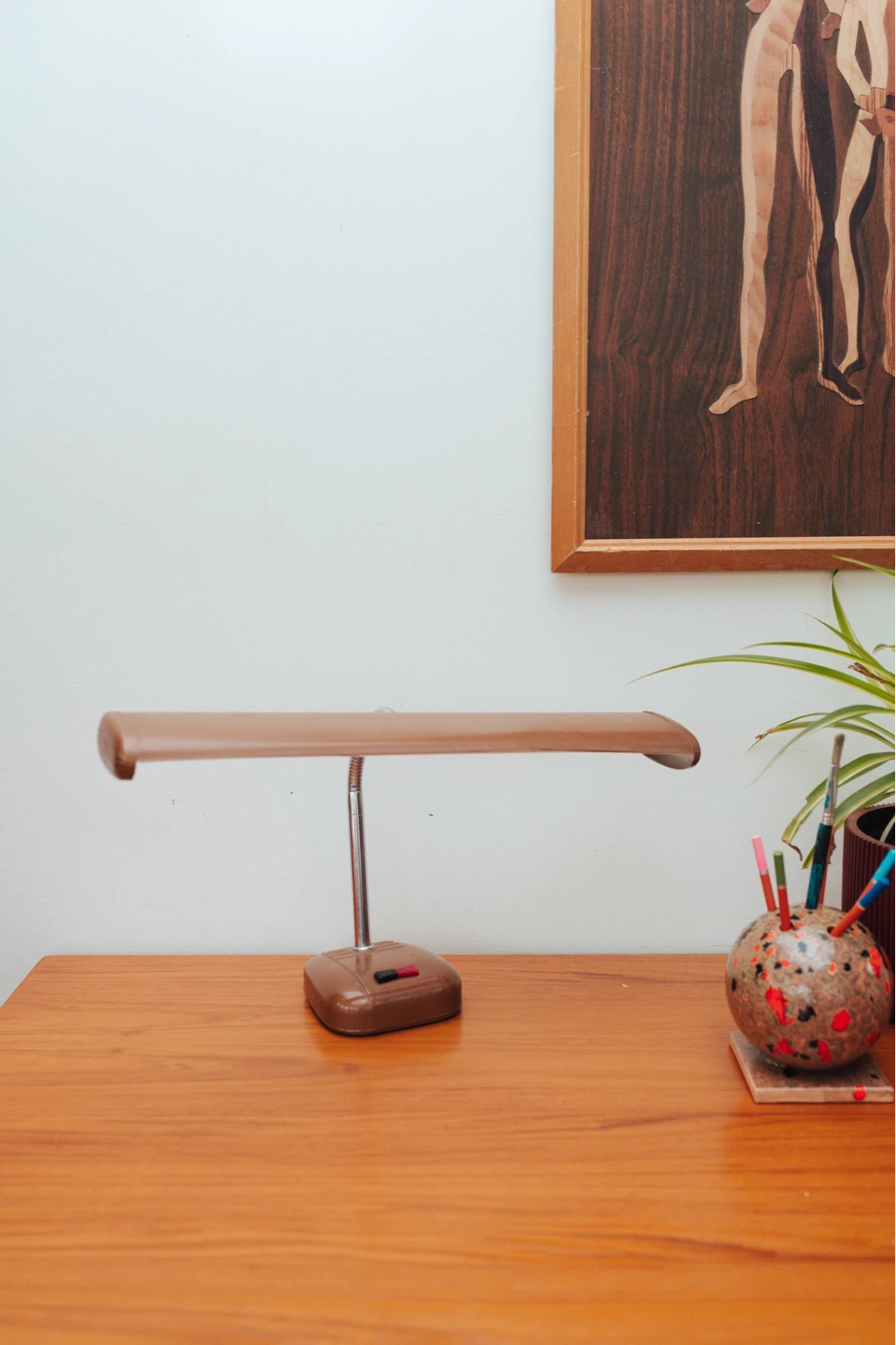 Vintage Artist’s Ceramic Pencil & Brush Holder - photo 5