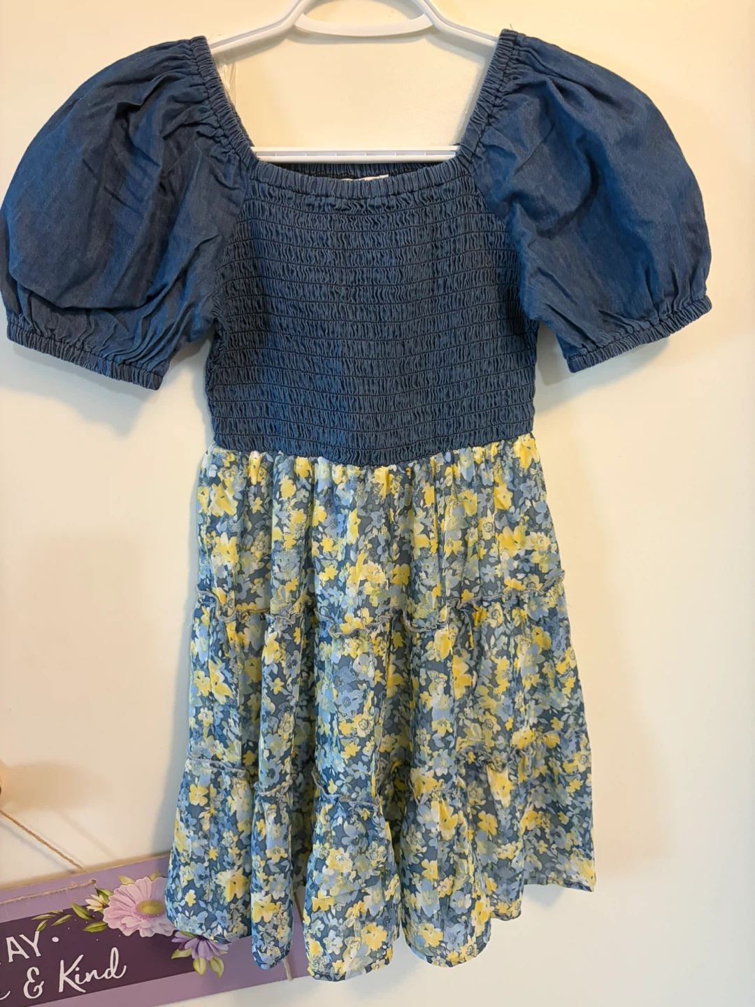 Kids Beatees Floral Dress Size 8