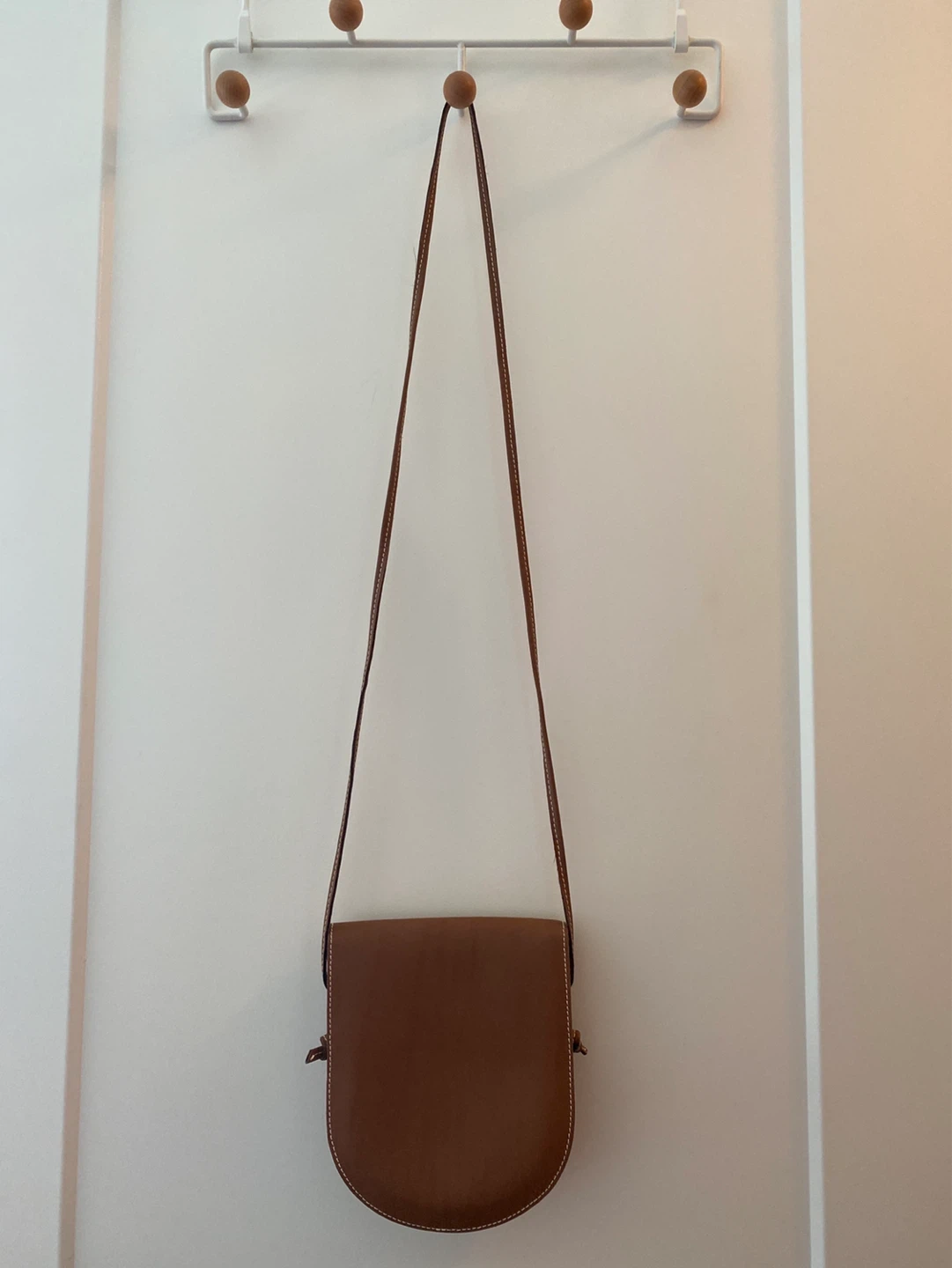 Paco Lobo Brown Leather Crossbody Bag - photo 2
