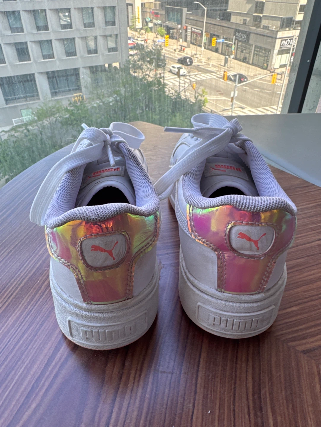 Puma White Platform Sneakers - photo 2