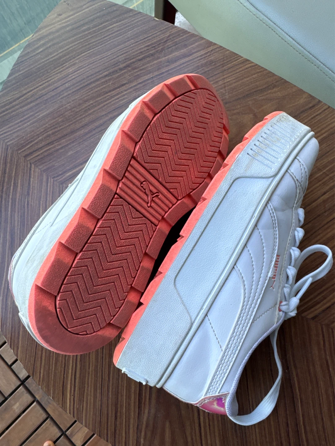 Puma White Platform Sneakers - photo 4