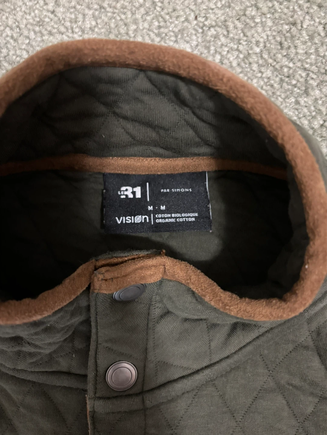RL31 Vision Quilted Snap Neck Pullover - photo 2