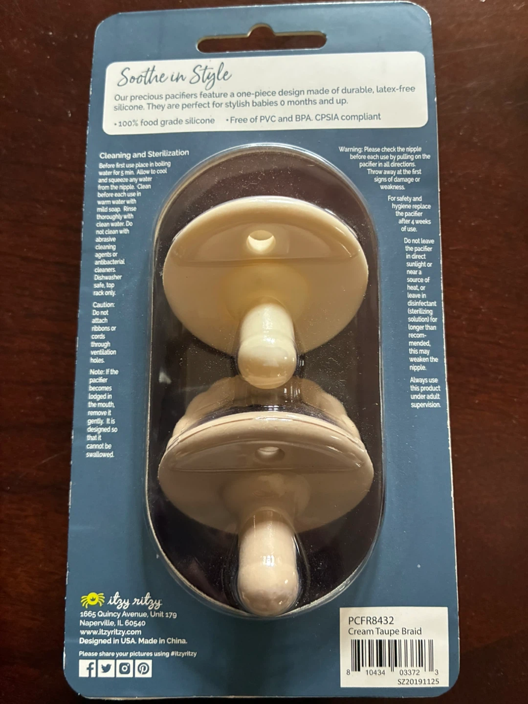 NIB Baby Cocoon & Hat Set Dusty Leaf – Itzy Ritzy swaddling - photo 5