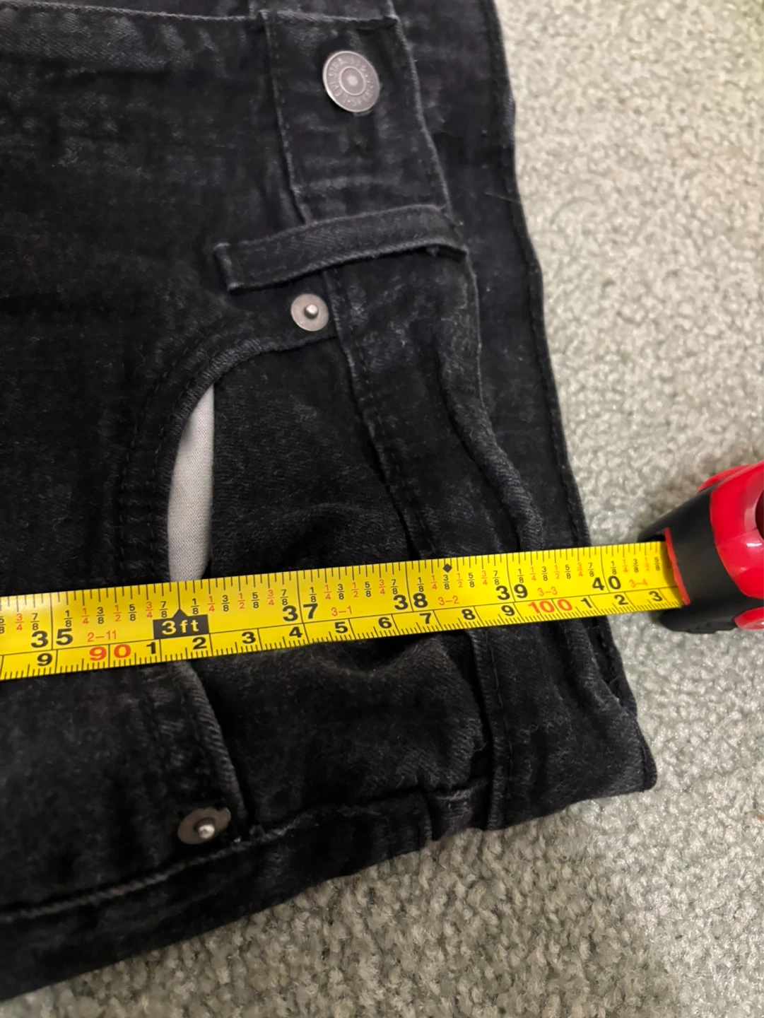 Levi's 511 Black Jeans W34 L32 - photo 4