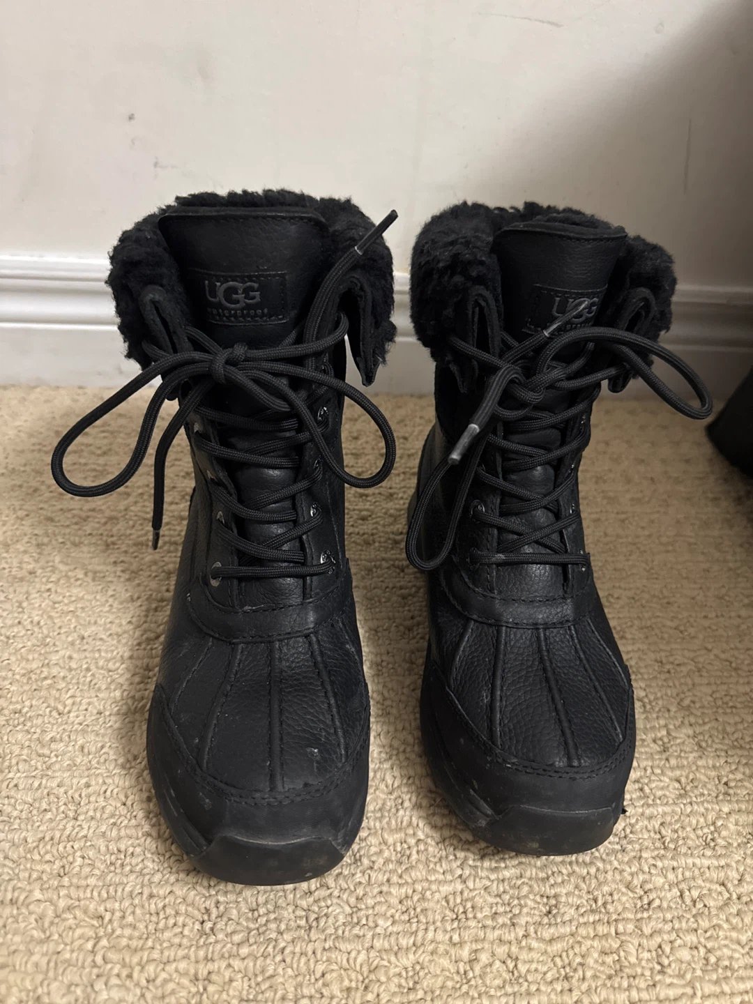 UGG Black Waterproof Winter Boots