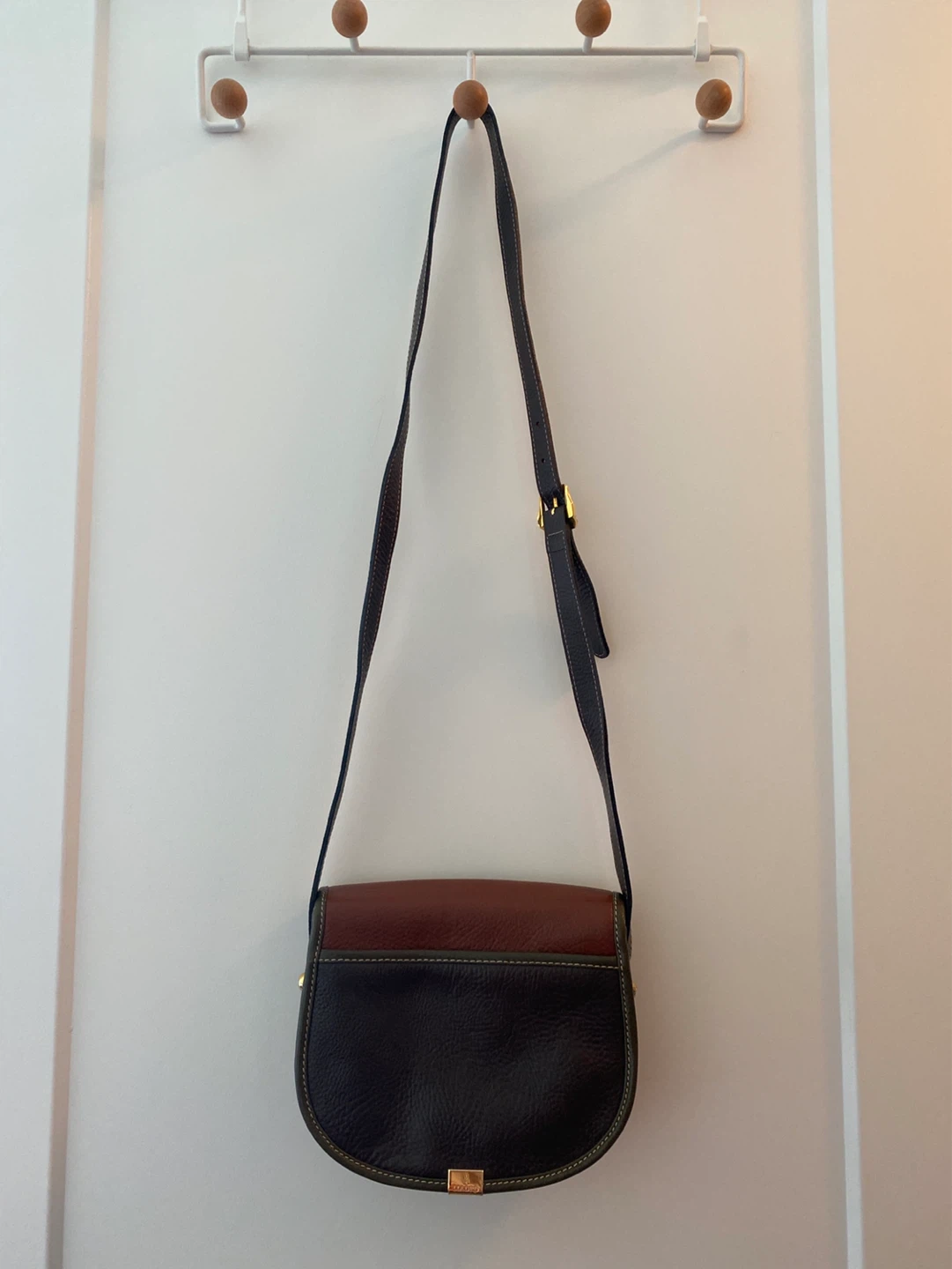 Bally Shoulder Bag - Brown & Black Leather - photo 2