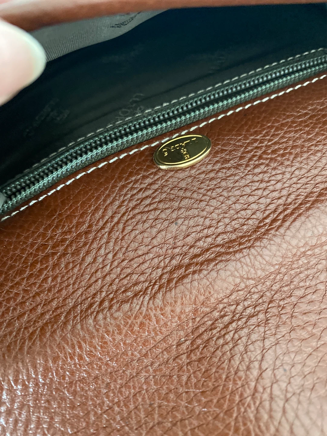 Bally Shoulder Bag - Brown & Black Leather - photo 5