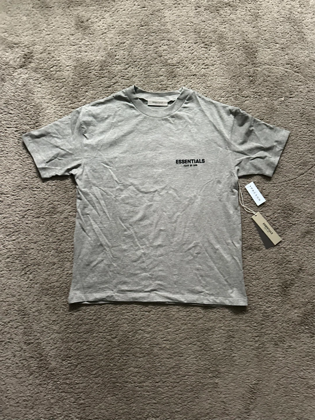 Essentials T-Shirt Grey Oatmeal