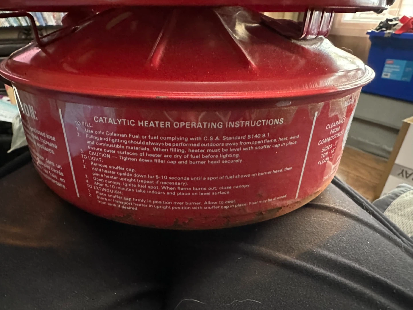 Coleman Quick-Lite 3000 BTU Propane Heater - photo 4