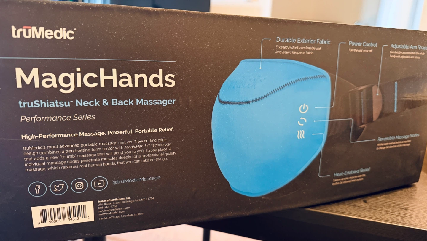 TruMedic MagicHands Neck & Back Massager - photo 3