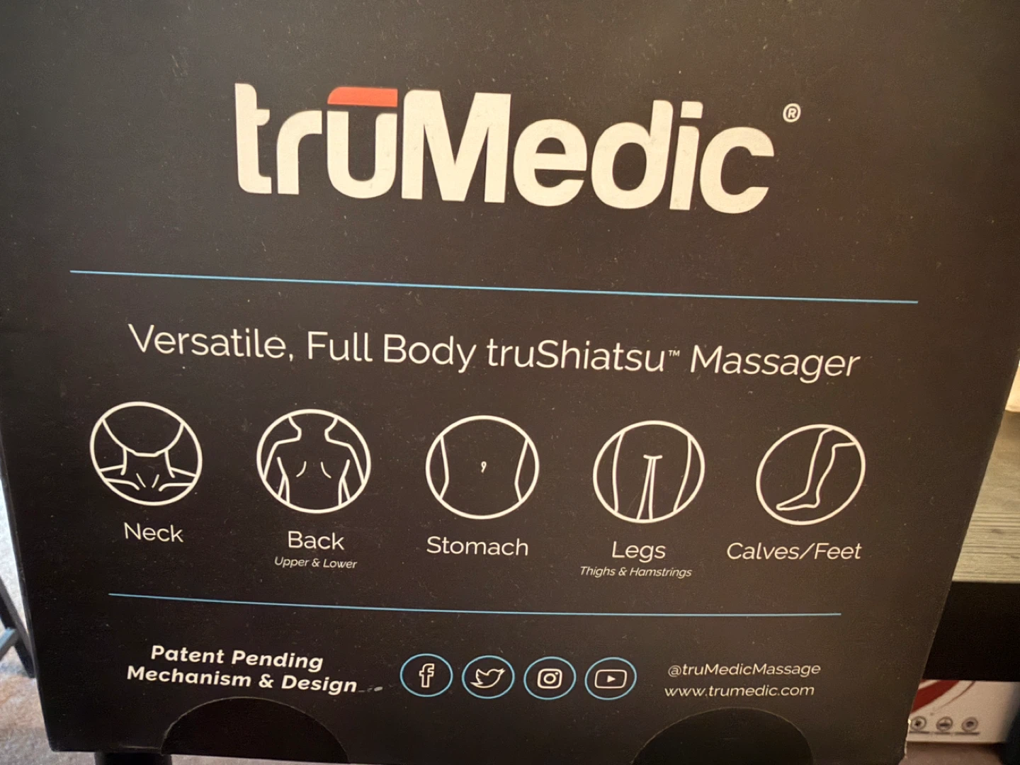 TruMedic MagicHands Neck & Back Massager - photo 2