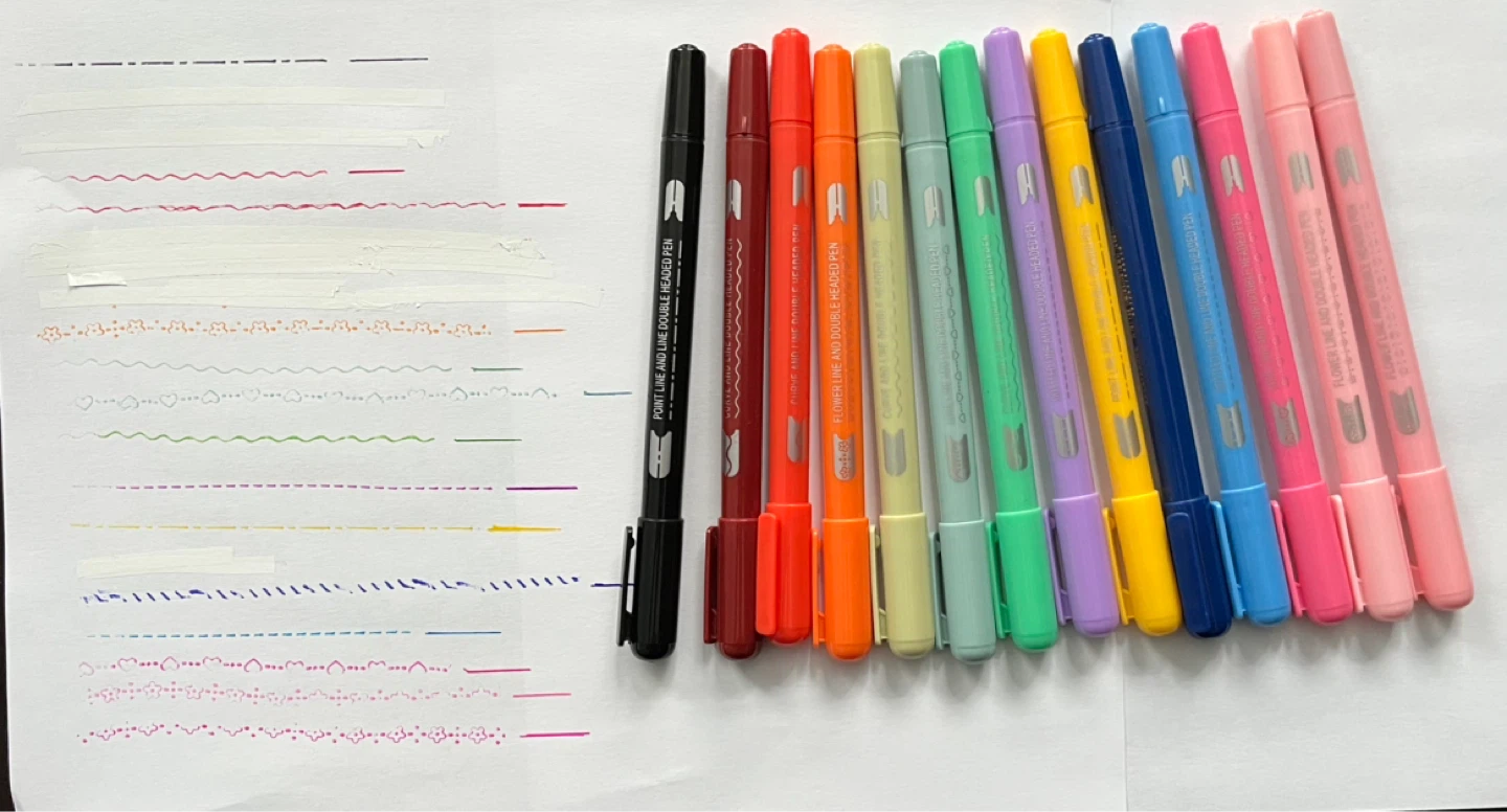 Double-Ended Pens for  Decorative patterns