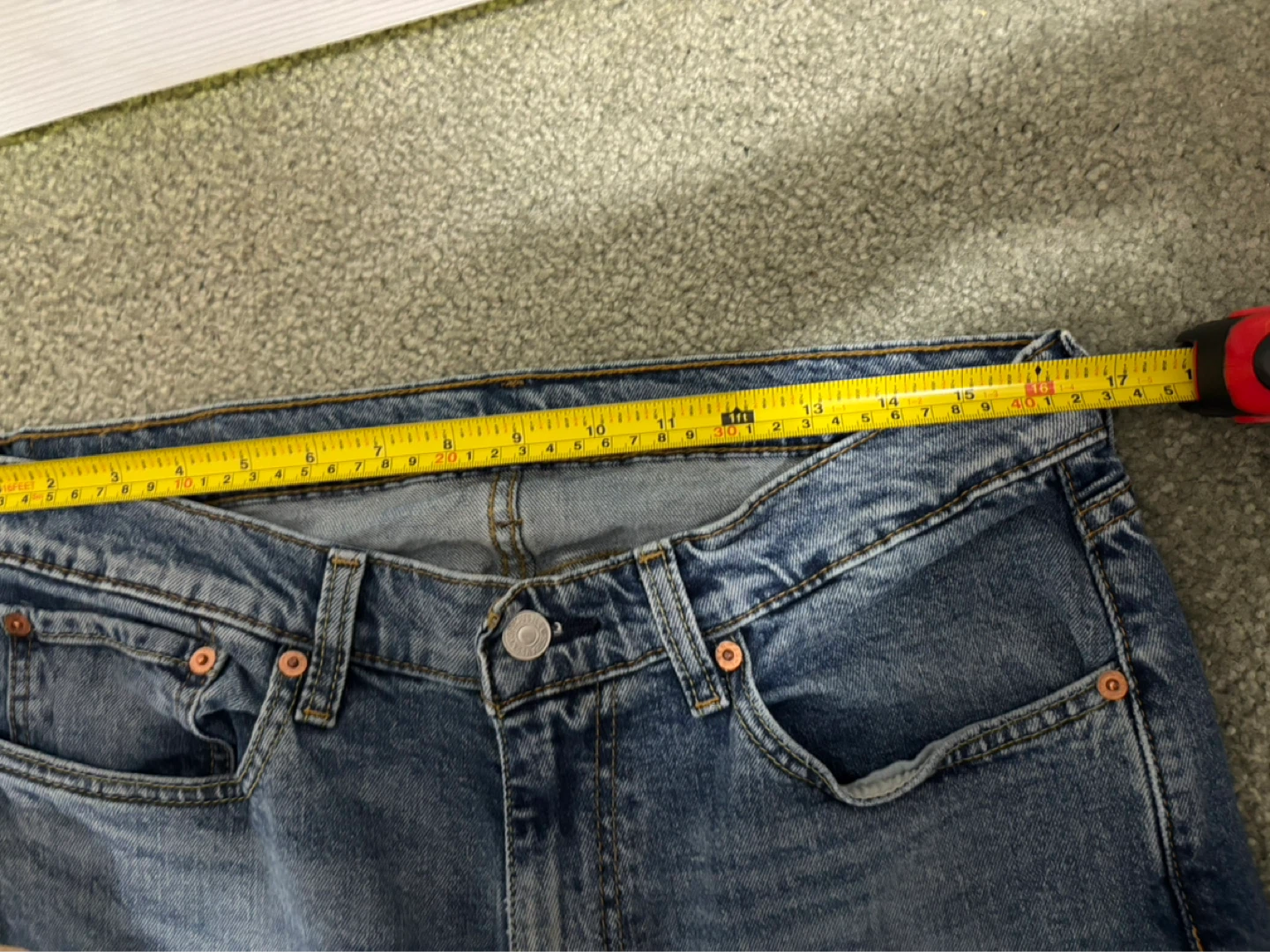 Levi's 514 Straight Fit Jeans - W 34 L 32 - photo 5