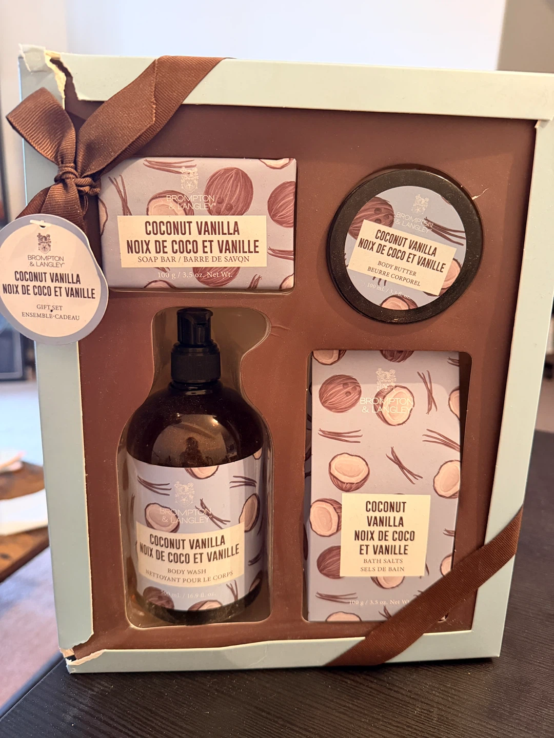 Brompton & Langley Coconut Vanilla Gift Set