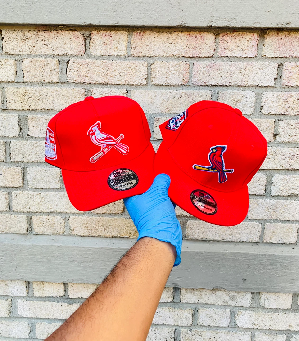 New Era St. Louis Cardinals Baseball Caps (2)