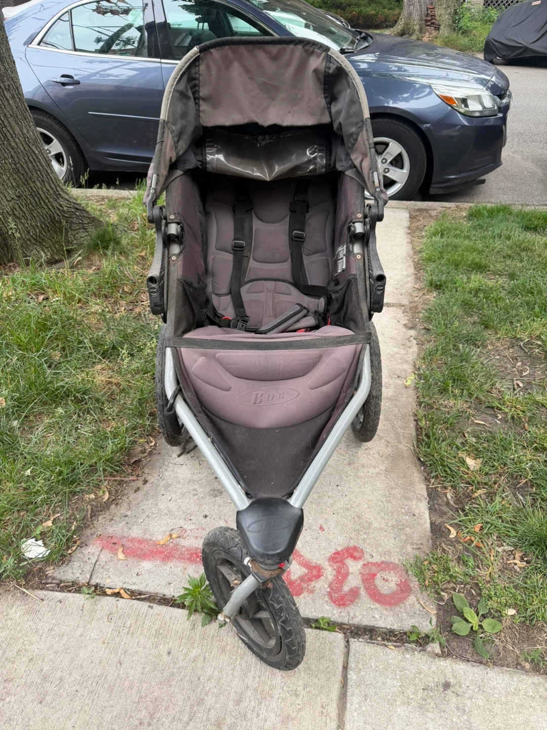 BOB Jogging Stroller with all-weather cover