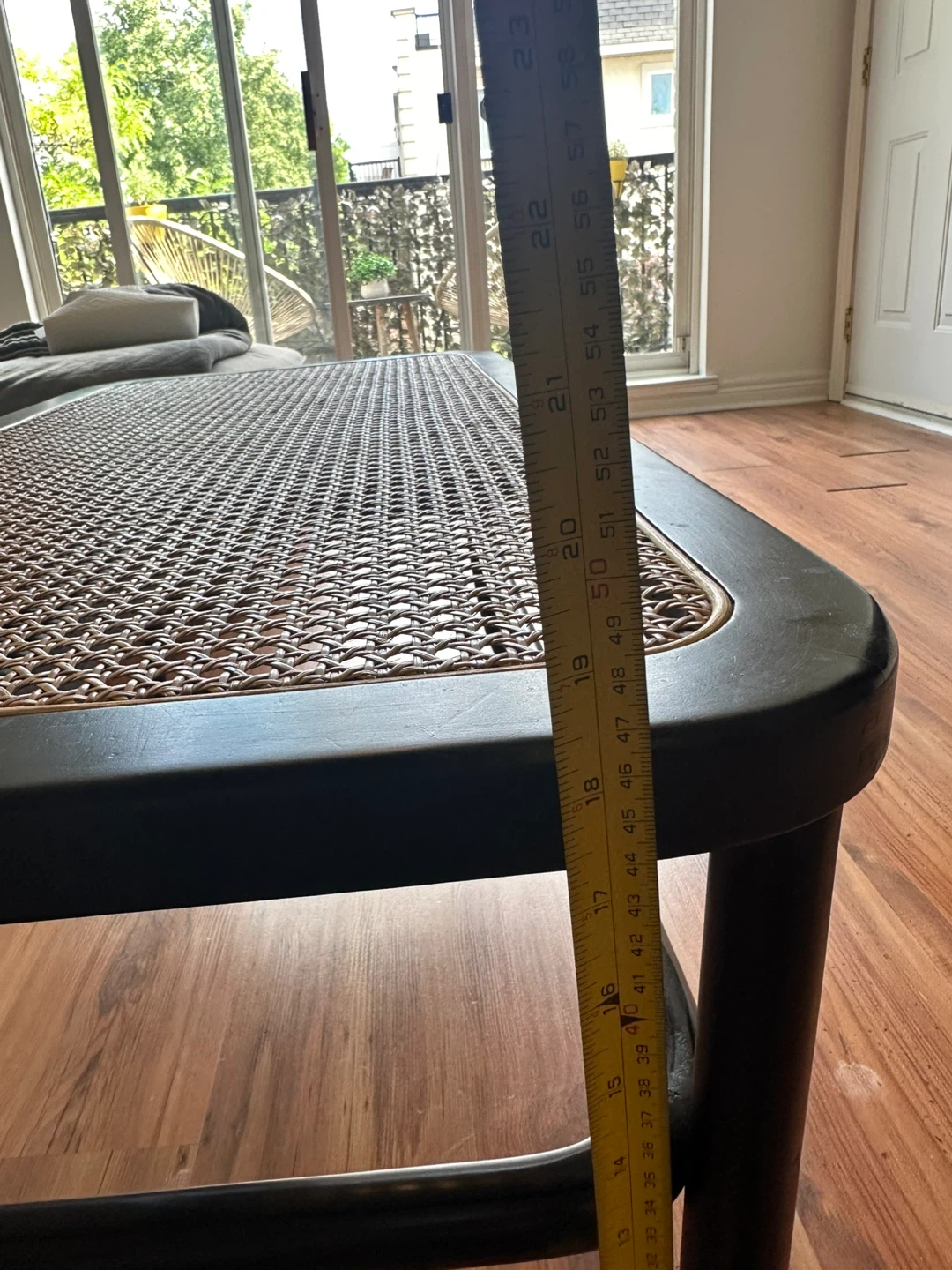 Black Cane Coffee Table - photo 4
