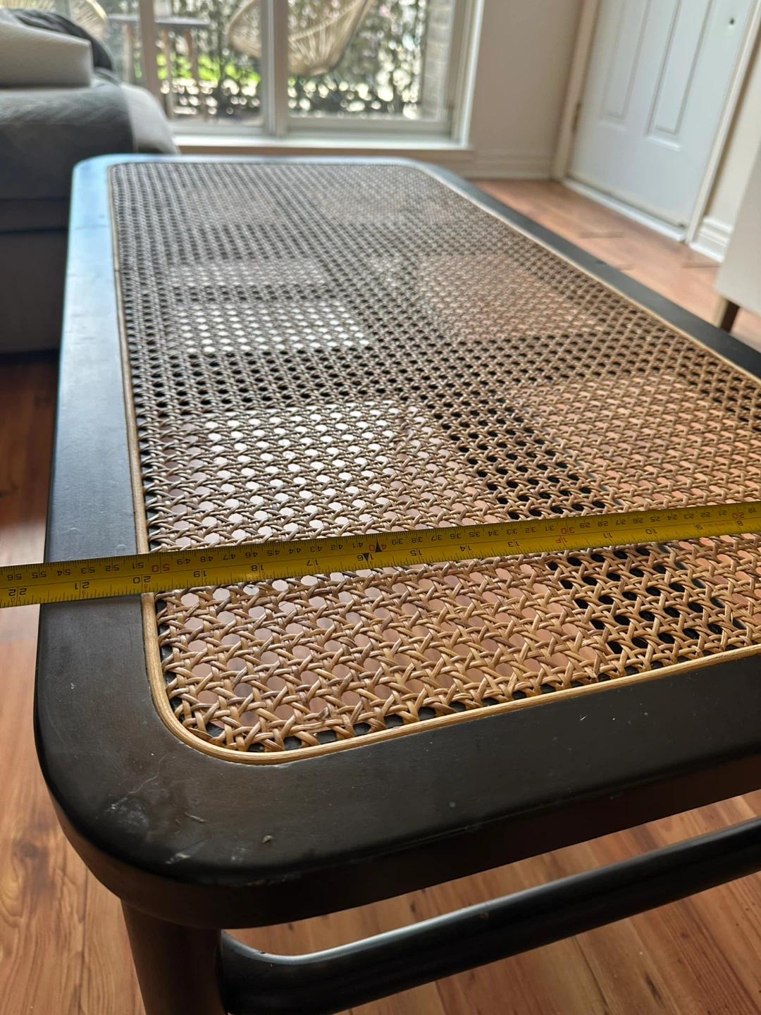 Black Cane Coffee Table - photo 5