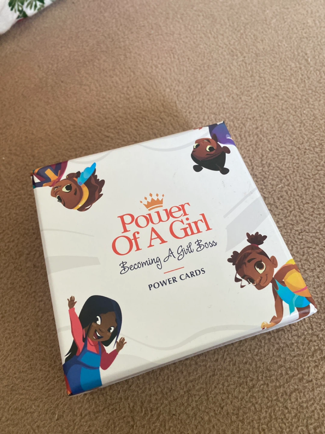 Power Of A Girl Becoming A Girl Boss Power Cards