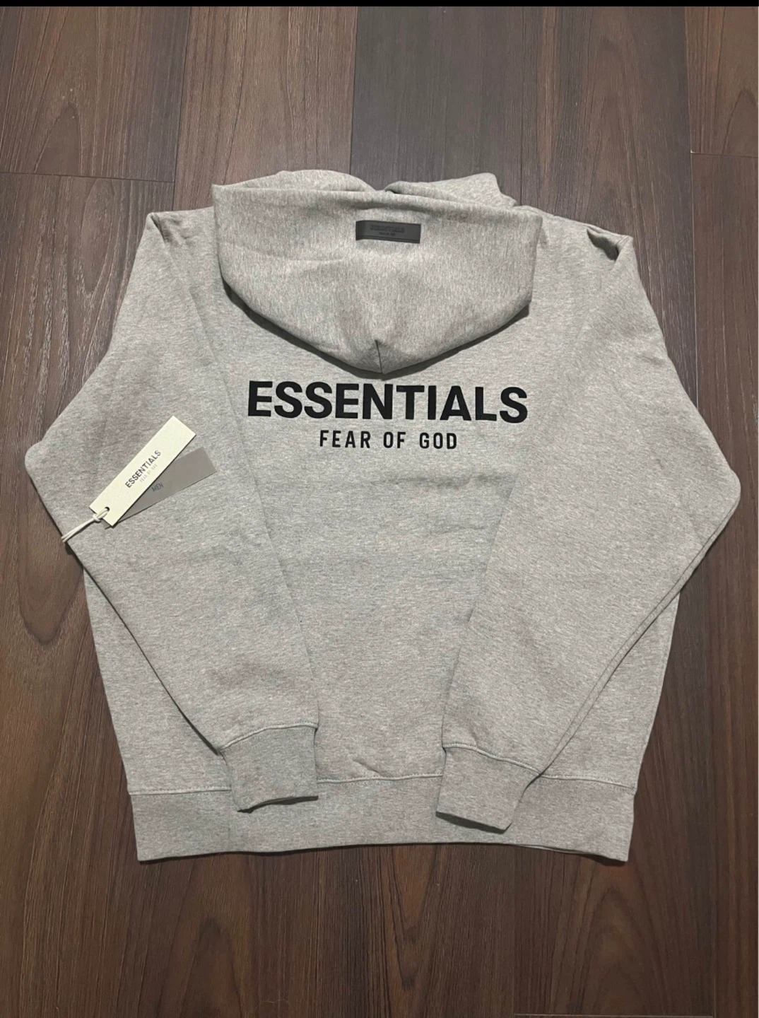 ESSENTIALS Fear of God Grey Hoodie and Sweatpants Set - photo 3