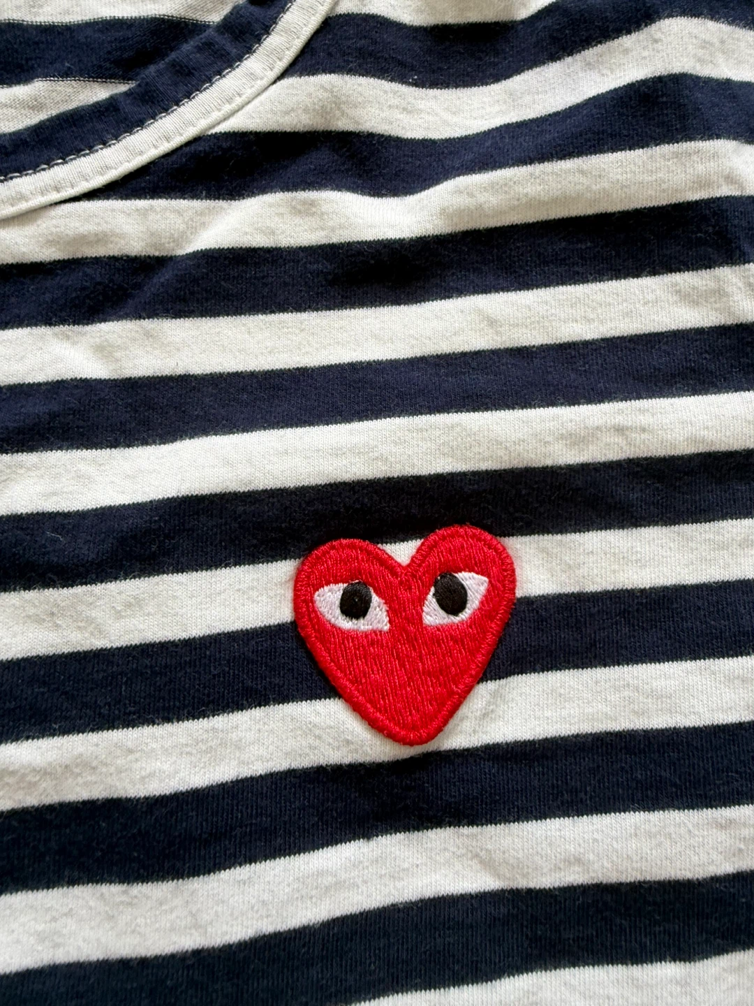 PLAY COMME des GARÇONS Striped Long Sleeve Shirt XL - photo 3