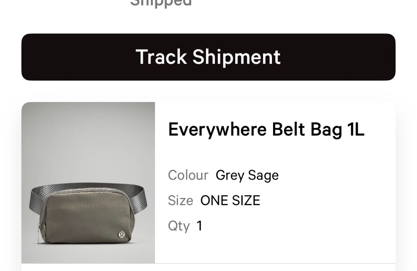 Lululemon Everywhere Belt Bag Grey Sage - photo 3