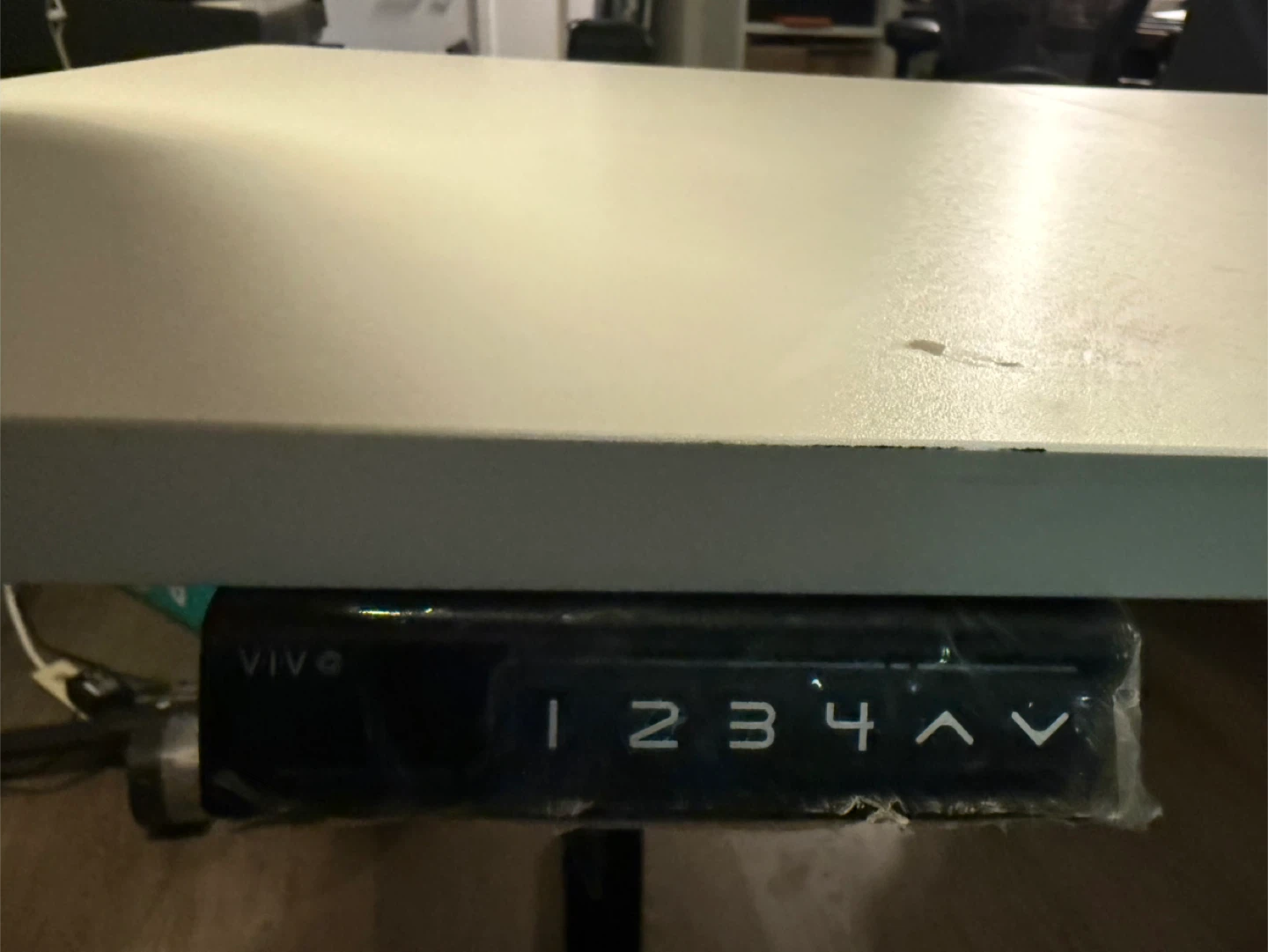 VIVO Standing Desk Frame with White Tabletop - photo 4