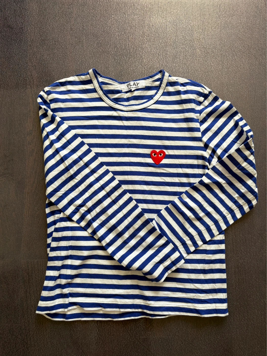 COMME des GARÇONS PLAY Striped Long Sleeve T-Shirt