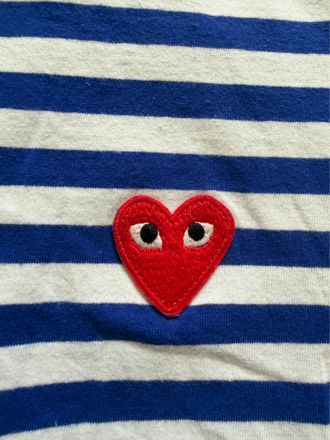 COMME des GARÇONS PLAY Striped Long Sleeve T-Shirt - photo 3