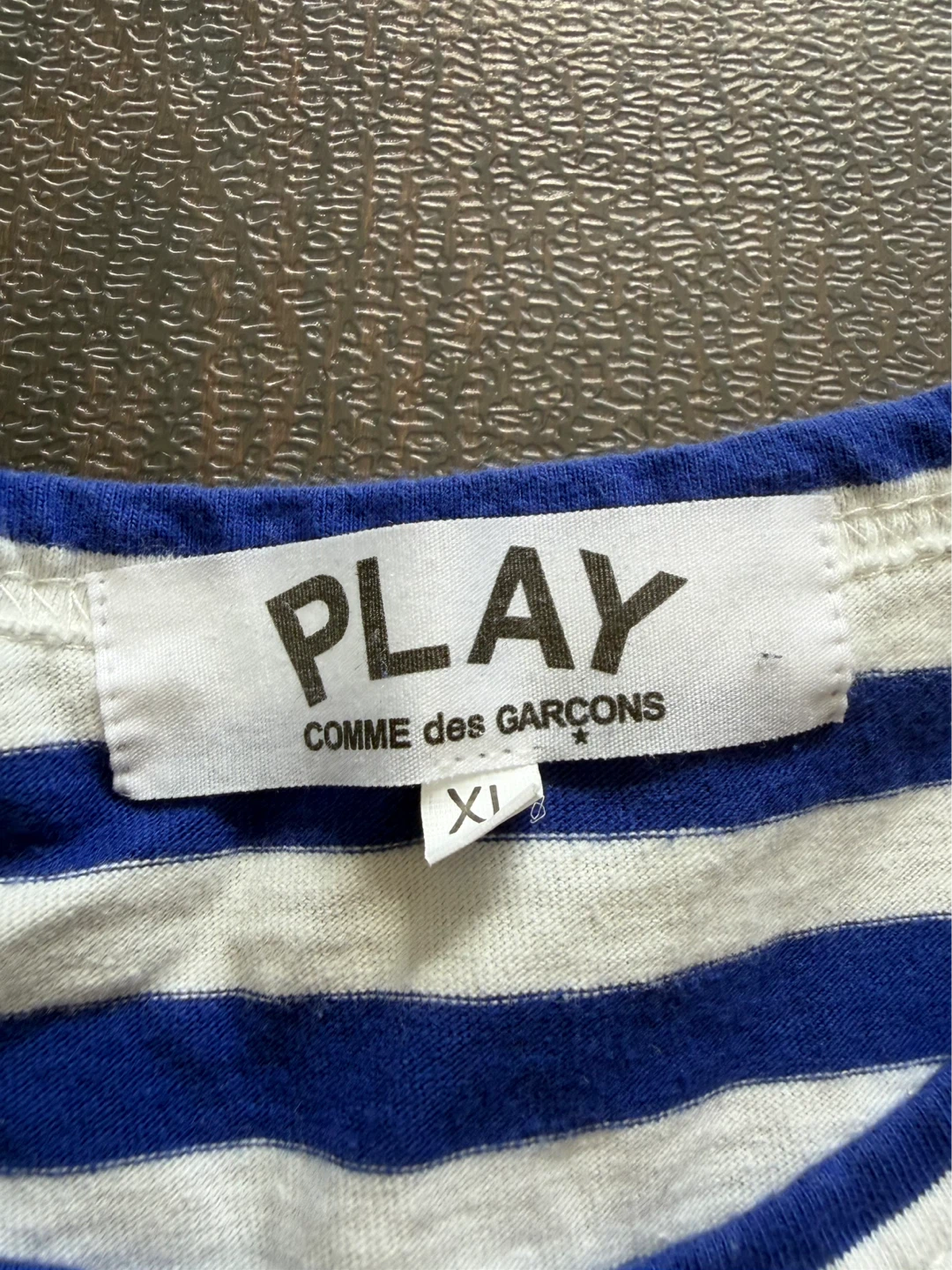 COMME des GARÇONS PLAY Striped Long Sleeve T-Shirt - photo 4