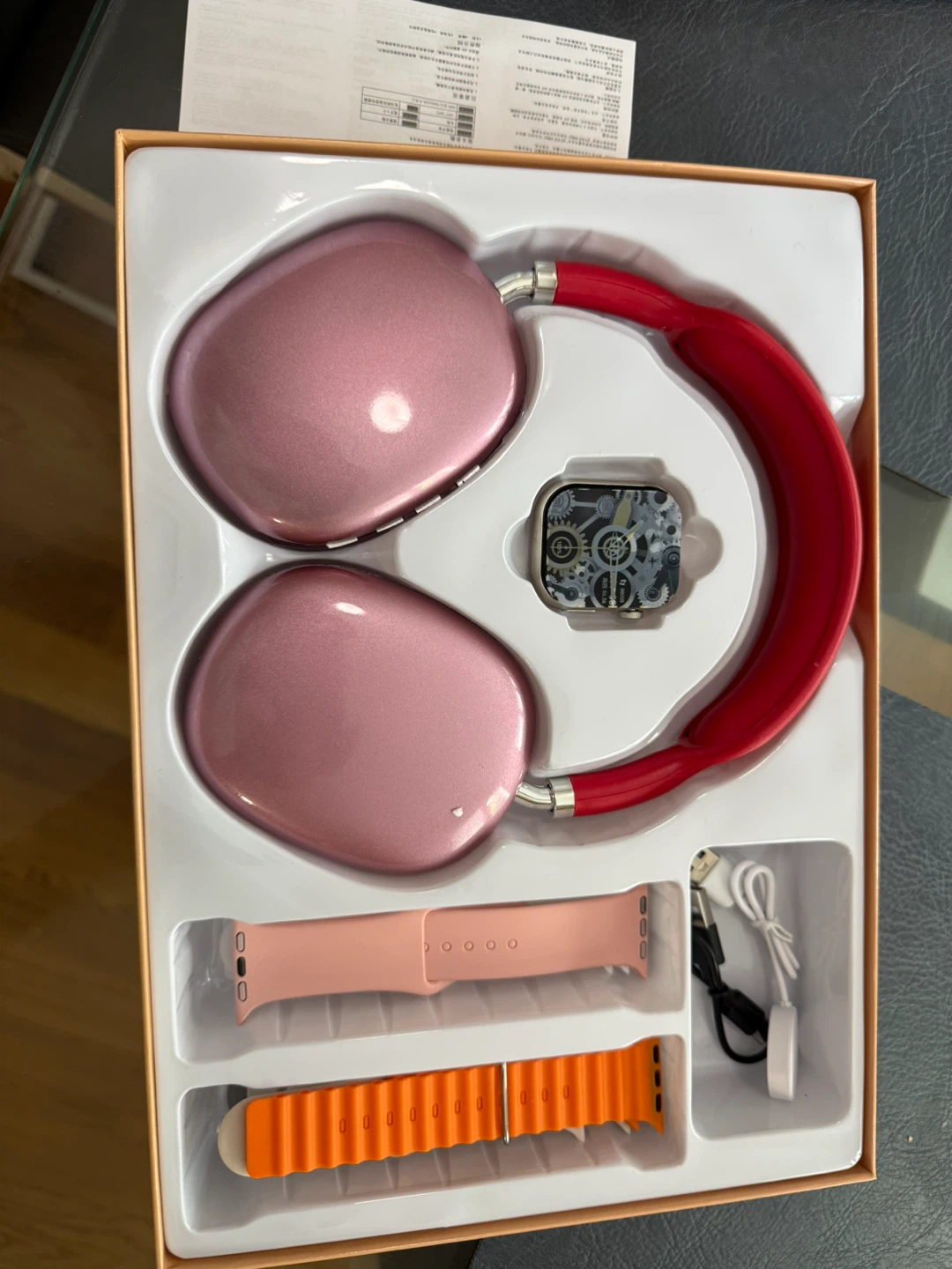 PS Series 10 Headphones & Smartwatch Combo