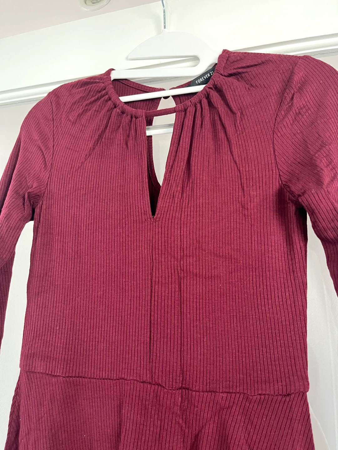 Burgundy dress - photo 2