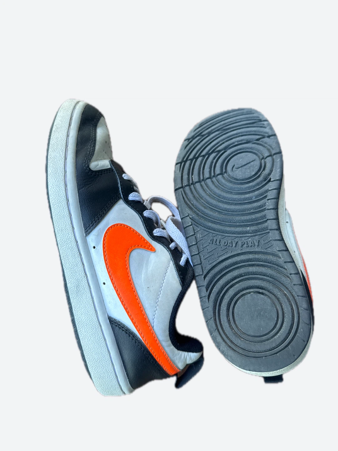 Nike Kids' Shoes - Black, White, and Orange - photo 2
