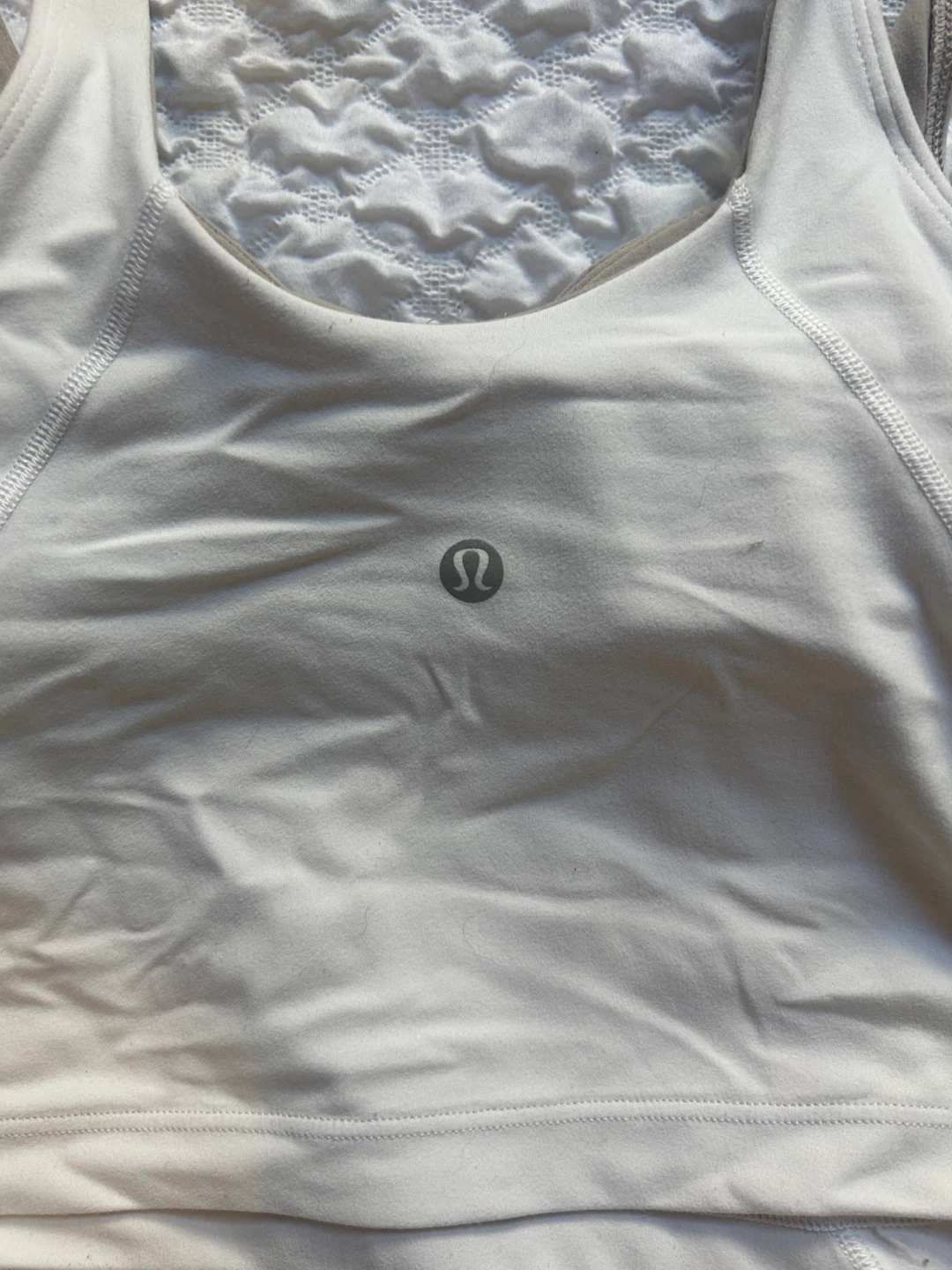 Lululemon White Sports Bra - photo 2