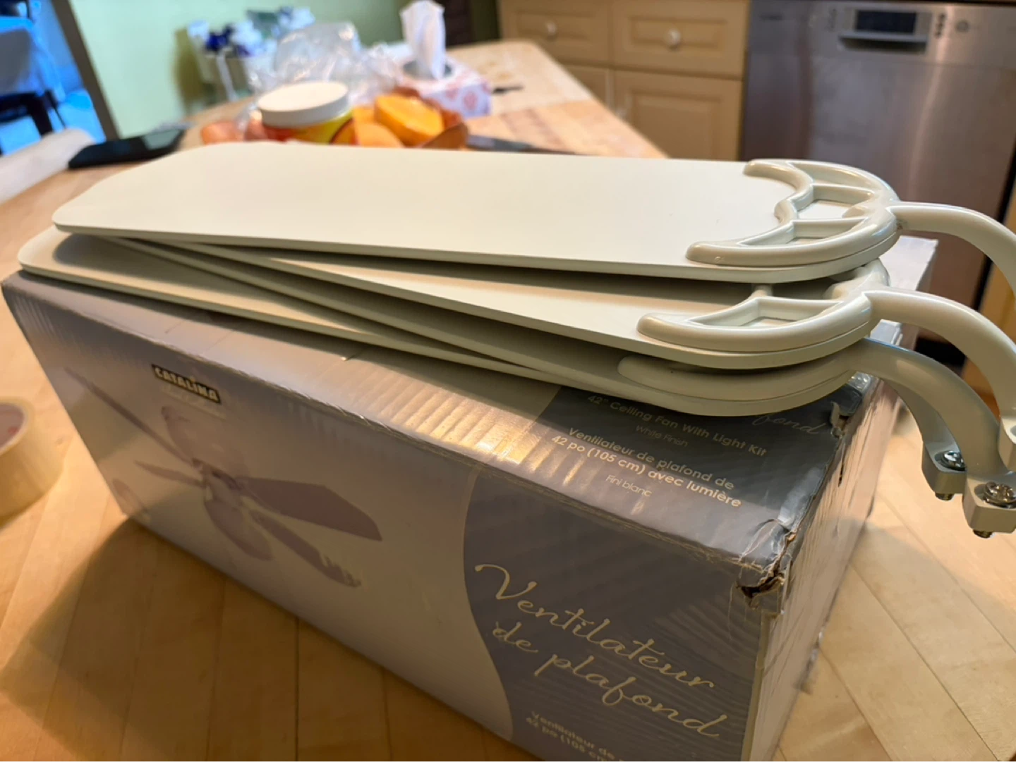 Brand new Catalina 42" Ceiling Fan with Light Kit - photo 3
