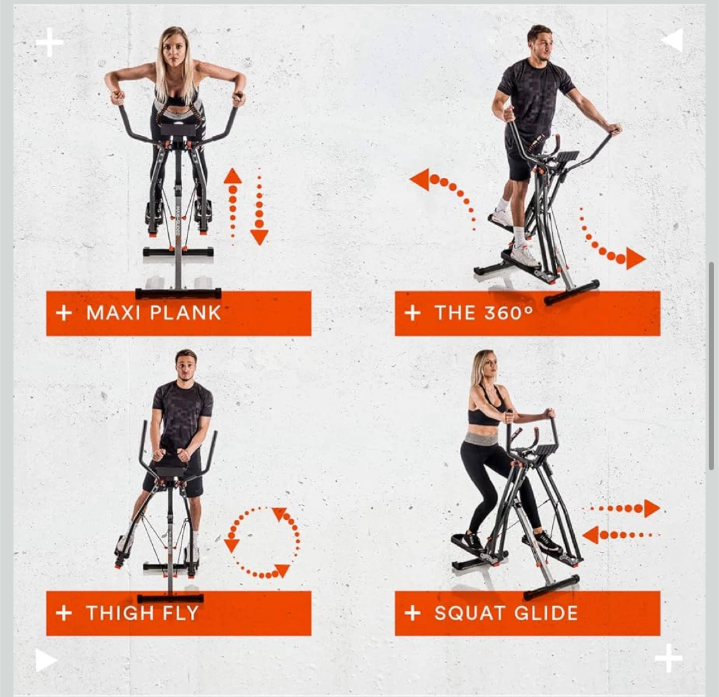 New Image Maxi-Glider 360 – Full Body Exercise Machine - photo 4