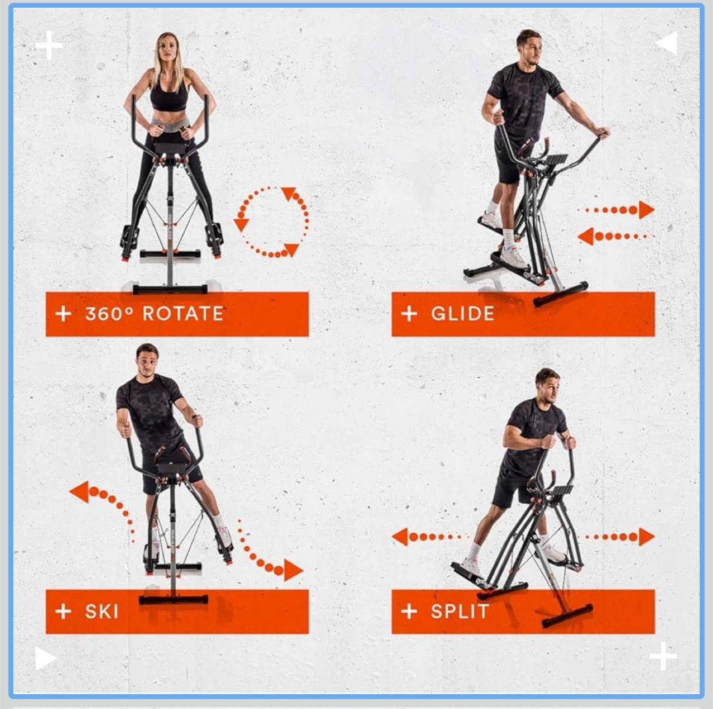 New Image Maxi-Glider 360 – Full Body Exercise Machine - photo 3